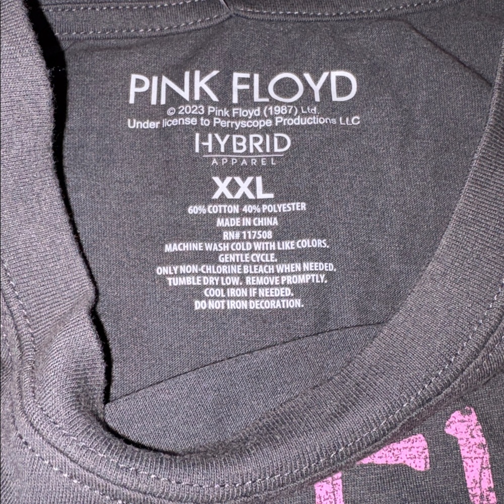 Pink Floyd "Division Bell Tour '94" sleeveless t-shirt with 2 pairs of socks - Picture 3 of 9